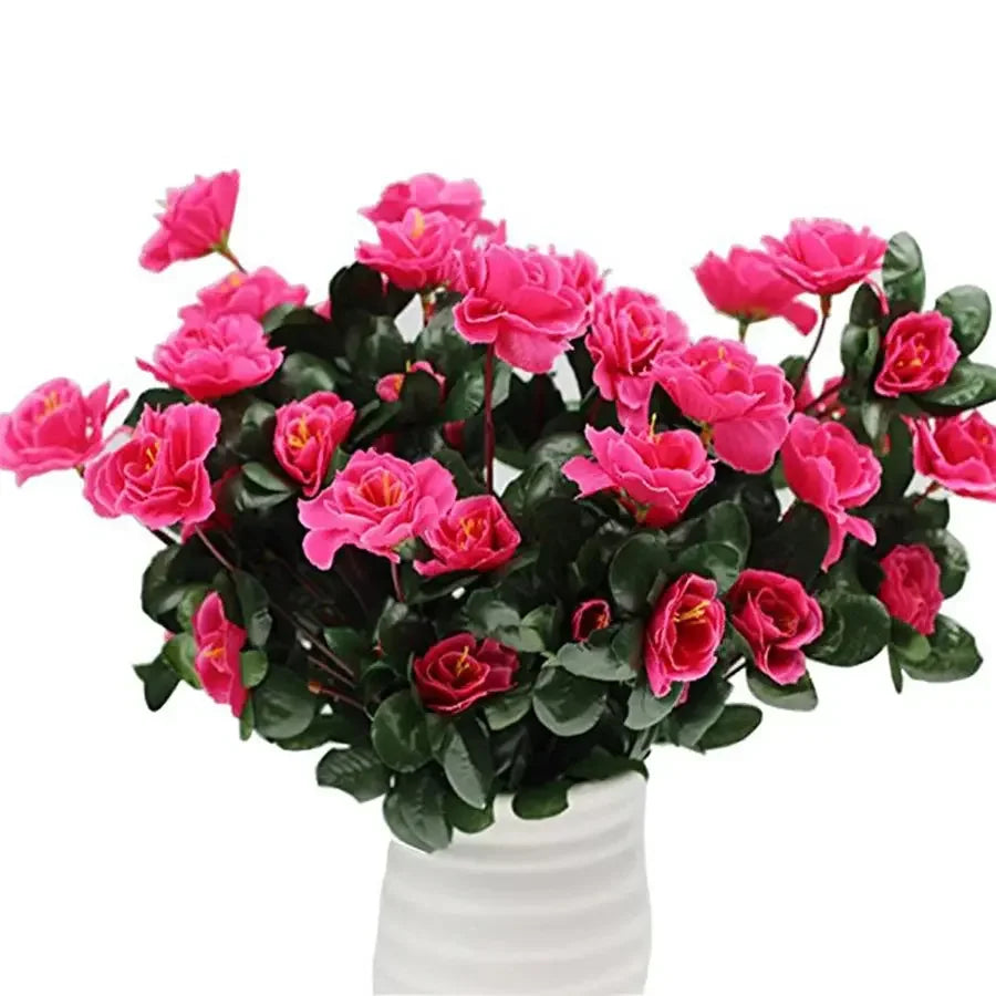 Artificial Baby Breath Faux Flowers for Vases White Color, Height 20", 4 pcs Real Touch Flowers for Wedding Party DIY Wreath Floral Arrangement Home Decoration - Confia
