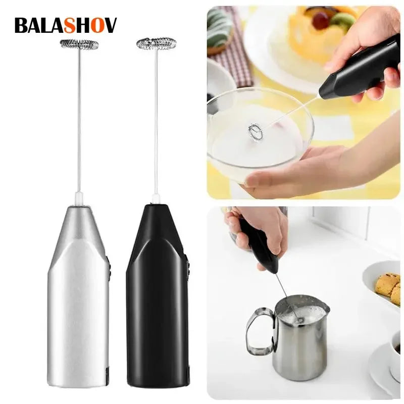 Wireless Milk Foamer Coffee Whisk Mixer Electric Blender Egg Beater Mini Frother Handle Stirrer Cappuccino Maker Cooking Tools - Confia
