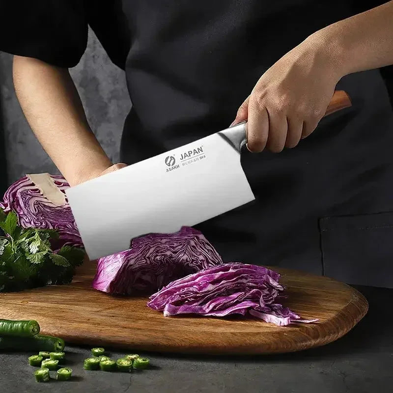 Professional Chef Knives Japanese Kitchen Knife Meat Fish Slicing Vegetable Cutter Butcher Cleaver Sashimi Cooking Utility Knife - Confia