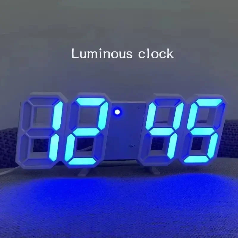 Alarm Clocks Decoration Garden Clocks Digital Clock Date/Temperature for Home Kitchen Offices Clock Decor - Confia
