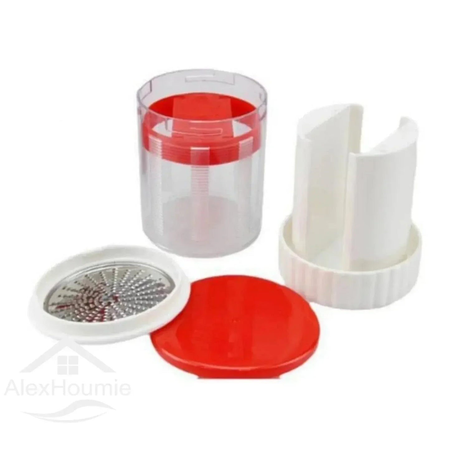 Manual Cheese Slicer Chese Cutter Butter Mill Spreadable Butter Cheese Gadgets Grater Mill with Lid Butter Dispenser Shredder - Confia