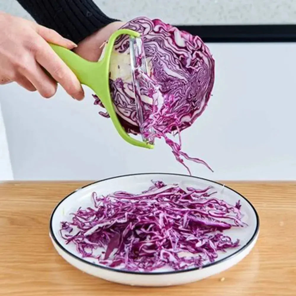 Cabbage Slicer Vegetable Cutter Cabbage Grater Salad Potato Slicer Melon Carrot Cucumber Shredder Home Kitchen Tools - Confia