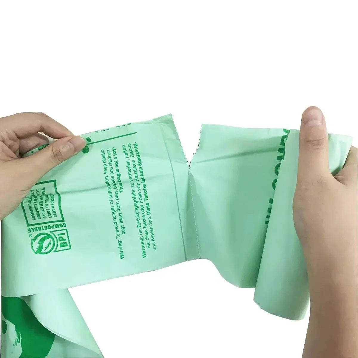 50PCS 6/8/10/30L Biodegradable Garbage Bags Household Compostable Garbage Bags rash Bag With Leak Resistant - Confia - reusablefoodstoragebags confia