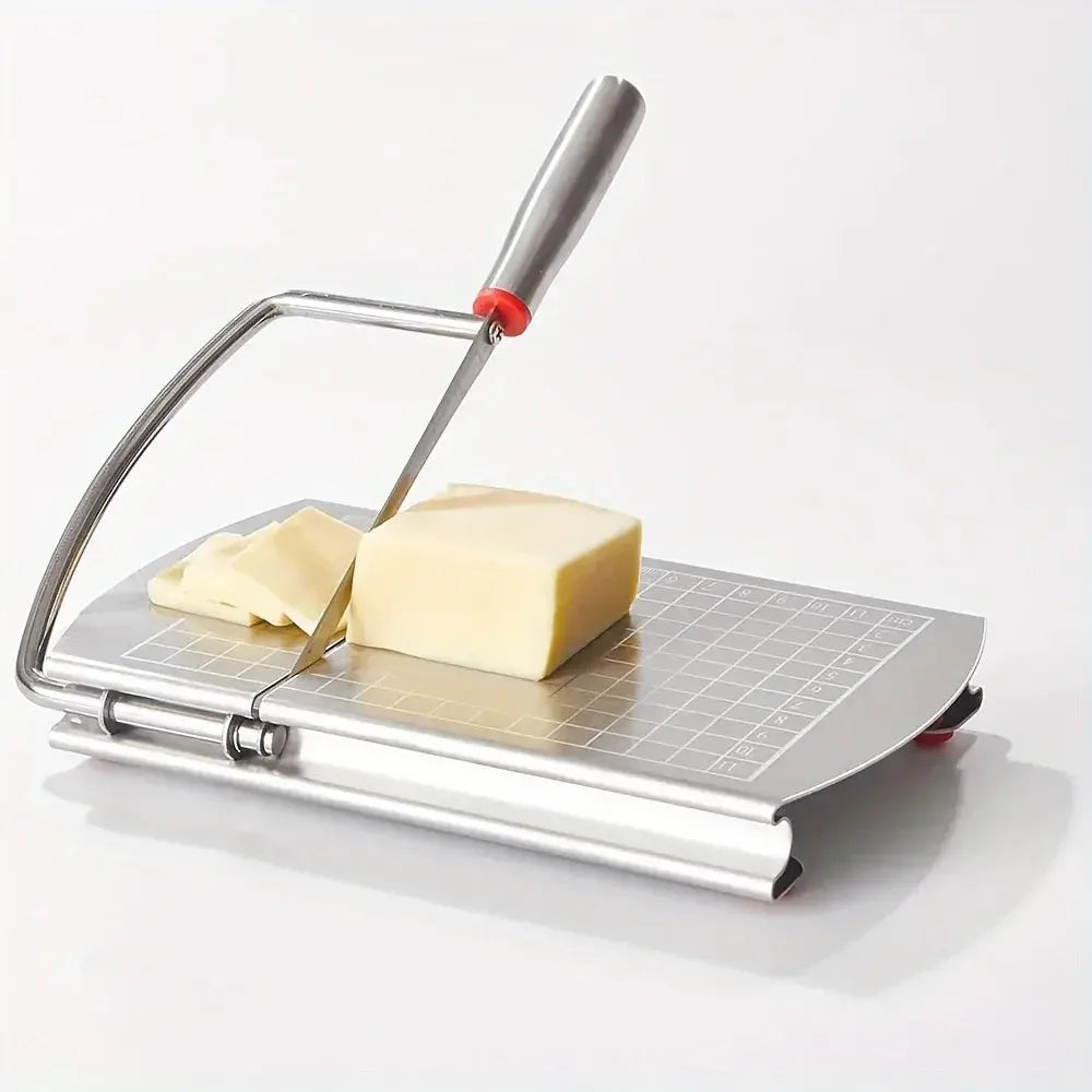 Cheese Slicer Household Ham and Cheeses Cut Into Slices Tools Kitchen Portable Gadget Heavy Duty Durable Butter Simple Cutter - Confia