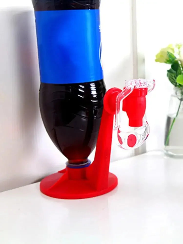 Soda Dispense Gadget Coke Party Drinking Fizz Saver Dispenser Water Machine Down Drinking Water Drink Dispenser Mini Tool Multicolor - Confia