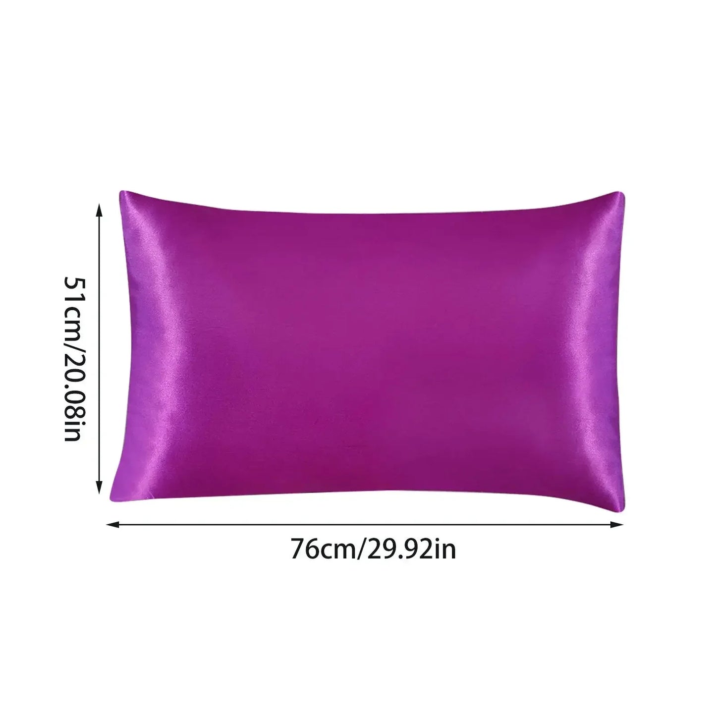 Satin Pillowcase Standard Set Of 2 - Green Silky Pillow Cases For Hair And Skin 20x26 Inches Pillow Covers With Envelope Closure - Confia - reusablefoodstoragebags confia