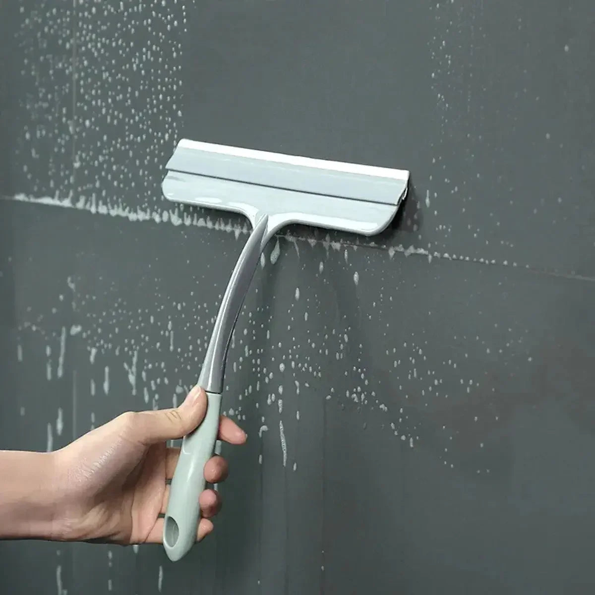 All Purpose Squeegee for Glass Shower Doors, Car Window, Home Mirrors, Bathroom Shower Cleaner Wiper - Confia - reusablefoodstoragebags confia