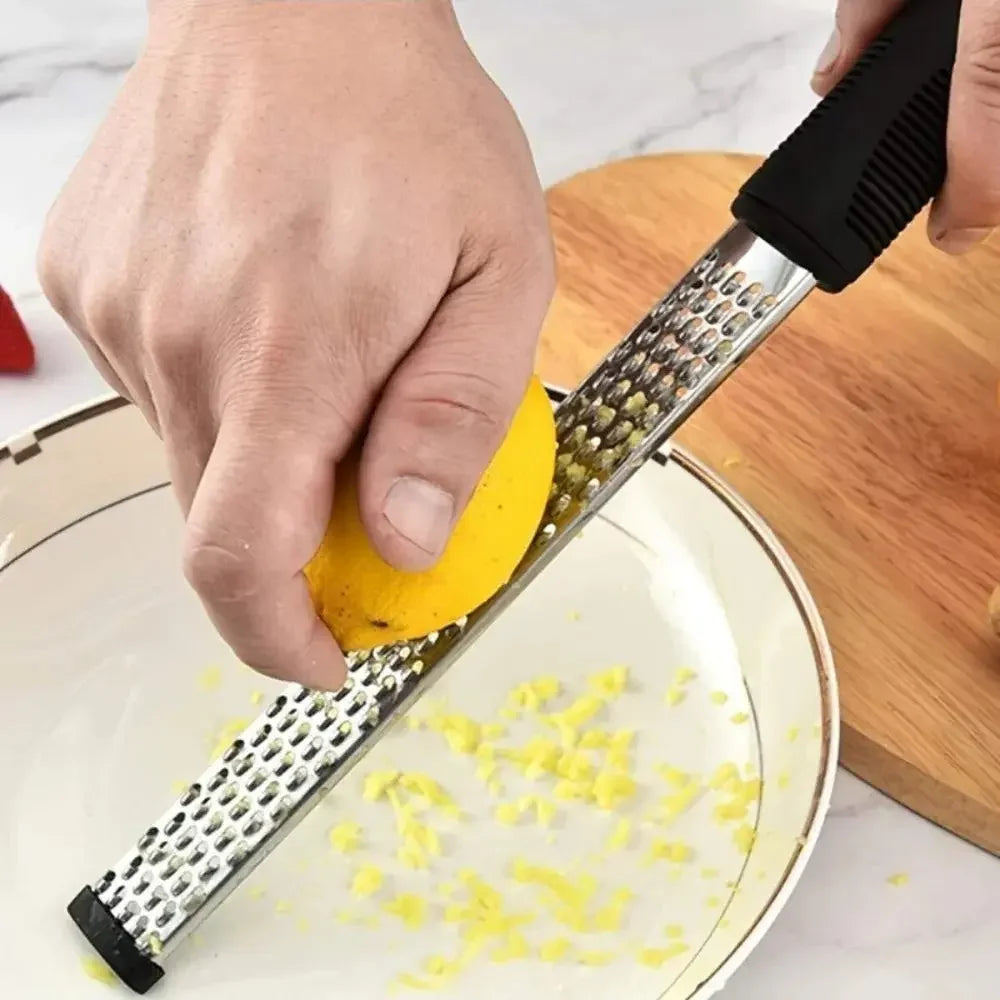 Multifunction Cheese Grater Hand-held Stainless Steel Slicer Lemon Grater Chocolate Chopper Vegetable Grater Kitchen Gadgets - Confia