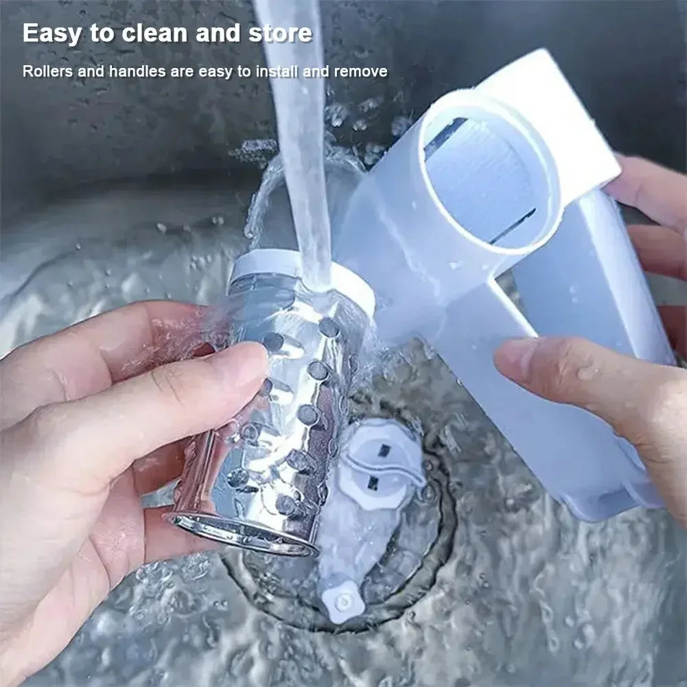 Kitchen Cheese Shredder with Handle Grate Or Shred Hard Cheese Parmesan Cheese Grater for Hard Cheese Chocolate Nuts Vegetables - Confia