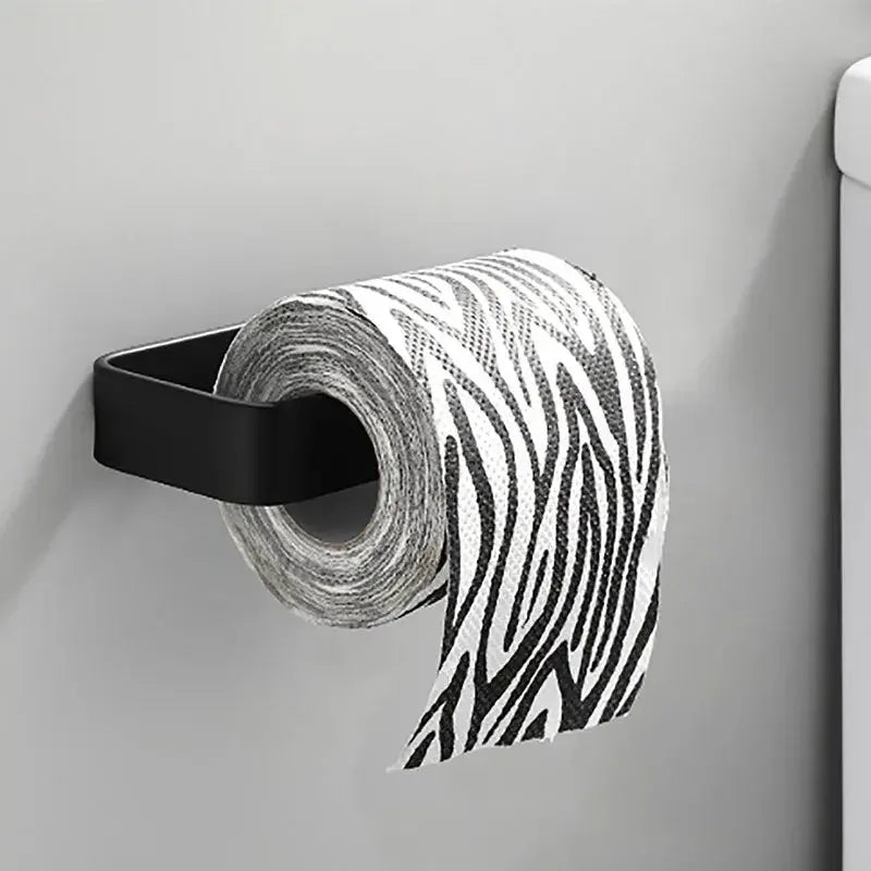 Kitchen Paper Towel Holder Adhesive Tissue Hanger Toilet Roll Paper Dispenser Multifunctional Paper Napkin Holder - Confia - reusablefoodstoragebags confia