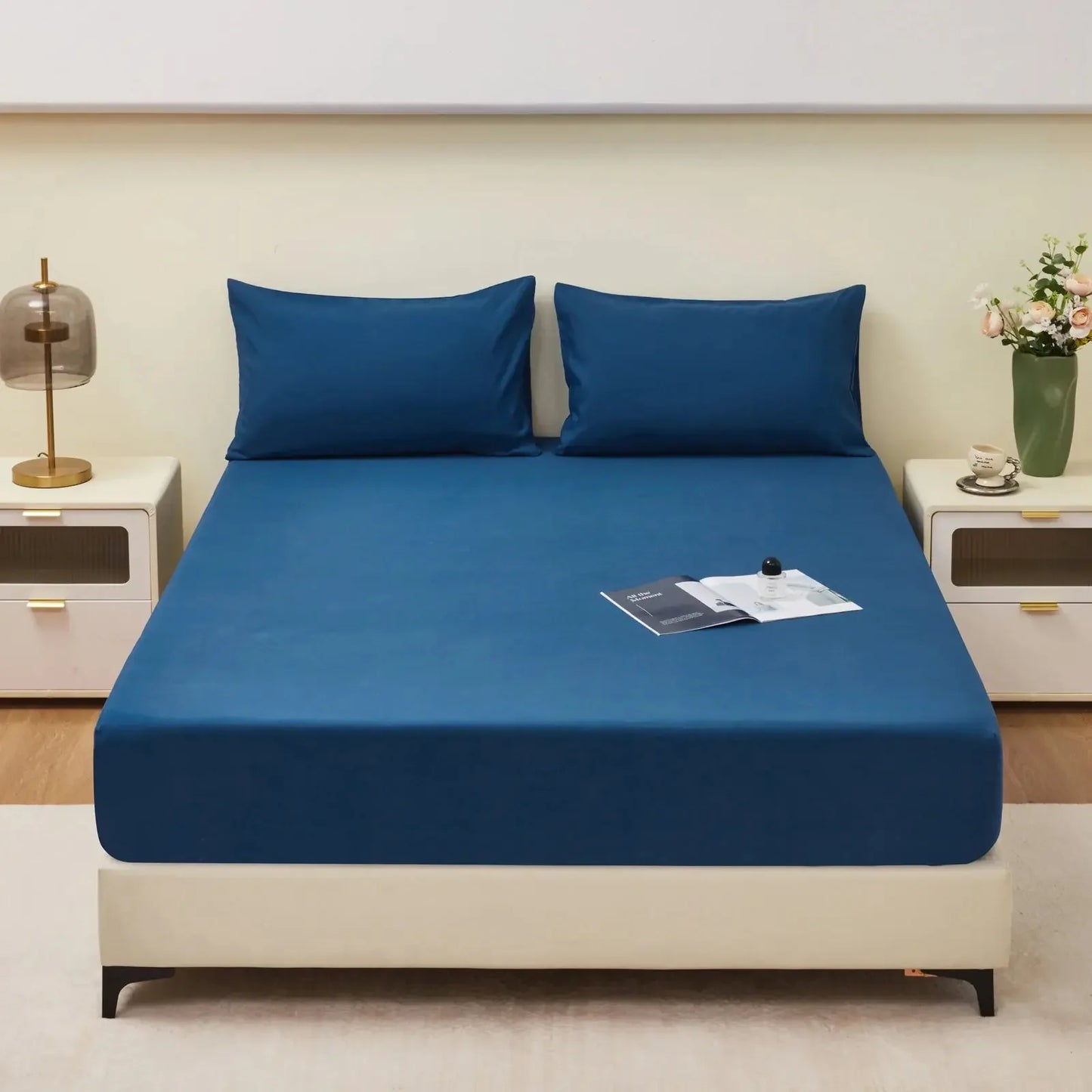 Safe Waterproof Mattress Protector, Breathable and Hypoallergenic Ultra Soft Fitted Bed Protector Cover, Machine Washable - Confia - reusablefoodstoragebags confia
