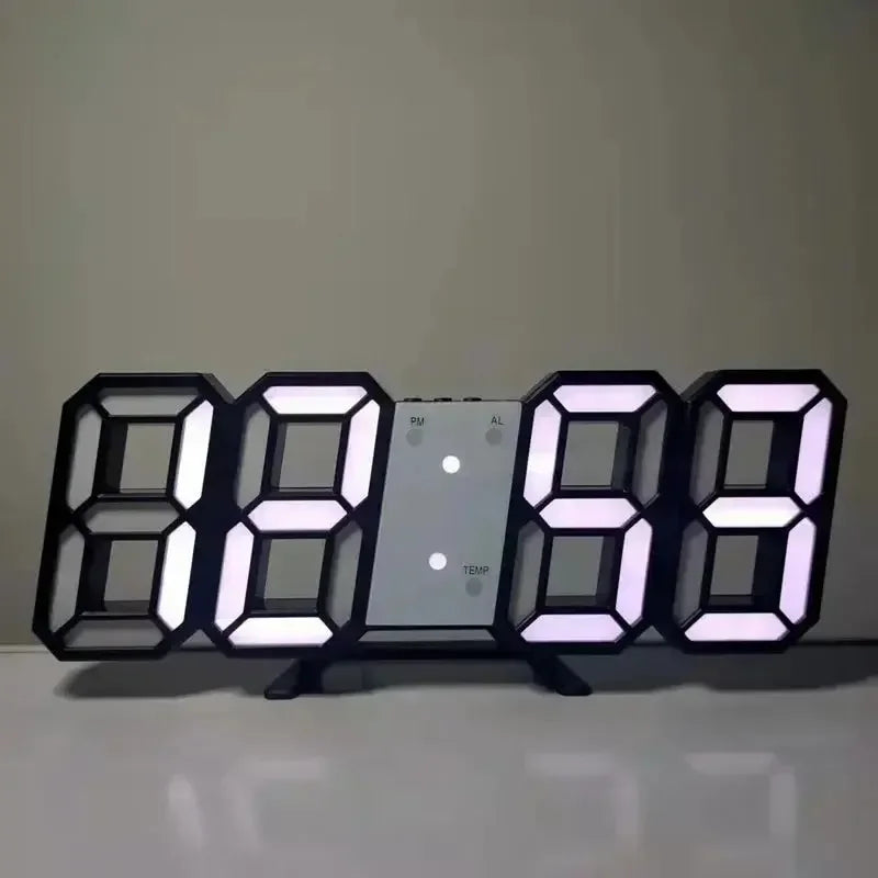 Alarm Clocks Decoration Garden Clocks Digital Clock Date/Temperature for Home Kitchen Offices Clock Decor - Confia