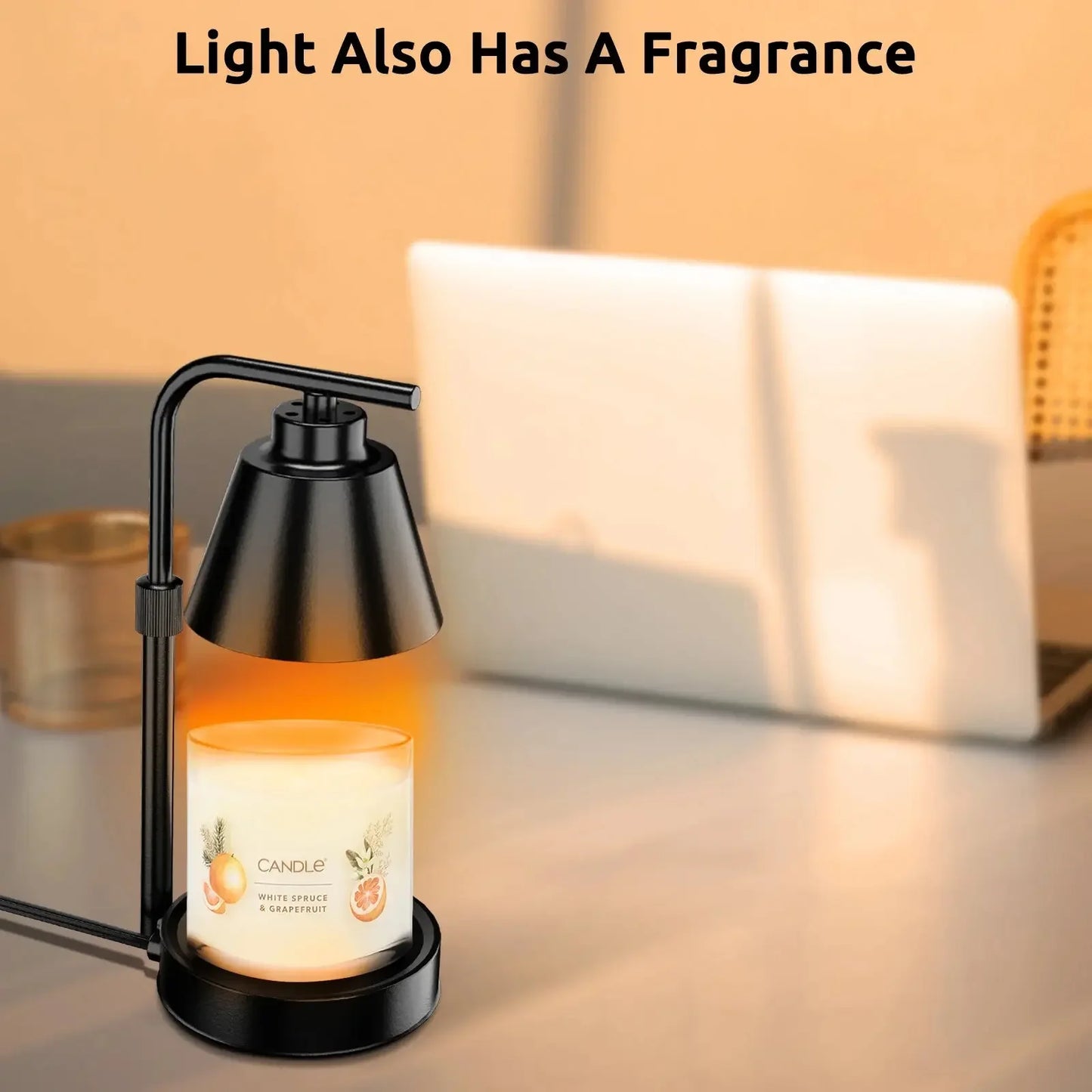 Candle Warmer Lamp with Timer- Dimmable Electric Melt wax warmer | candle warmer lamp | for Home Decor and Gifts for Mom - Confia - reusablefoodstoragebags confia