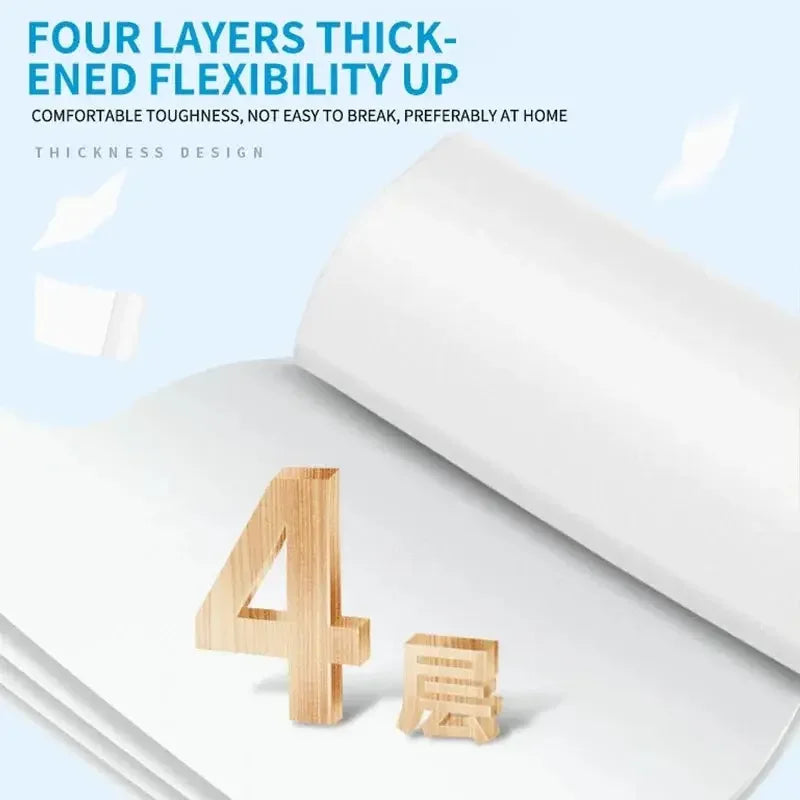 Hot Sale 12 Rolls of Full Box of Roll Paper Five Layers of Thickened Core Roll Toilet Paper - Confia - reusablefoodstoragebags confia