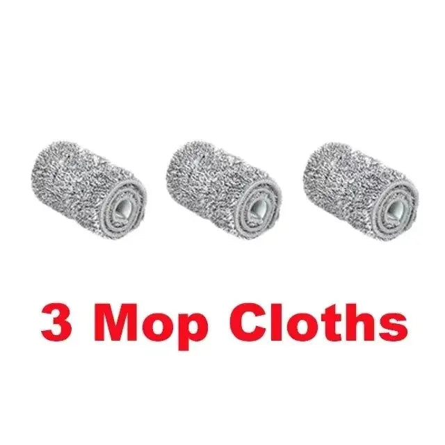 360 flexible Mop Heavy Quality Floor Mop with Bucket, Flexible Kitchen tap Flat Squeeze Cleaning Supplies 360 Flexible Mop Head/2 Reusable Pads Clean Home Floor Cleaners - Confia - reusablefoodstoragebags confia