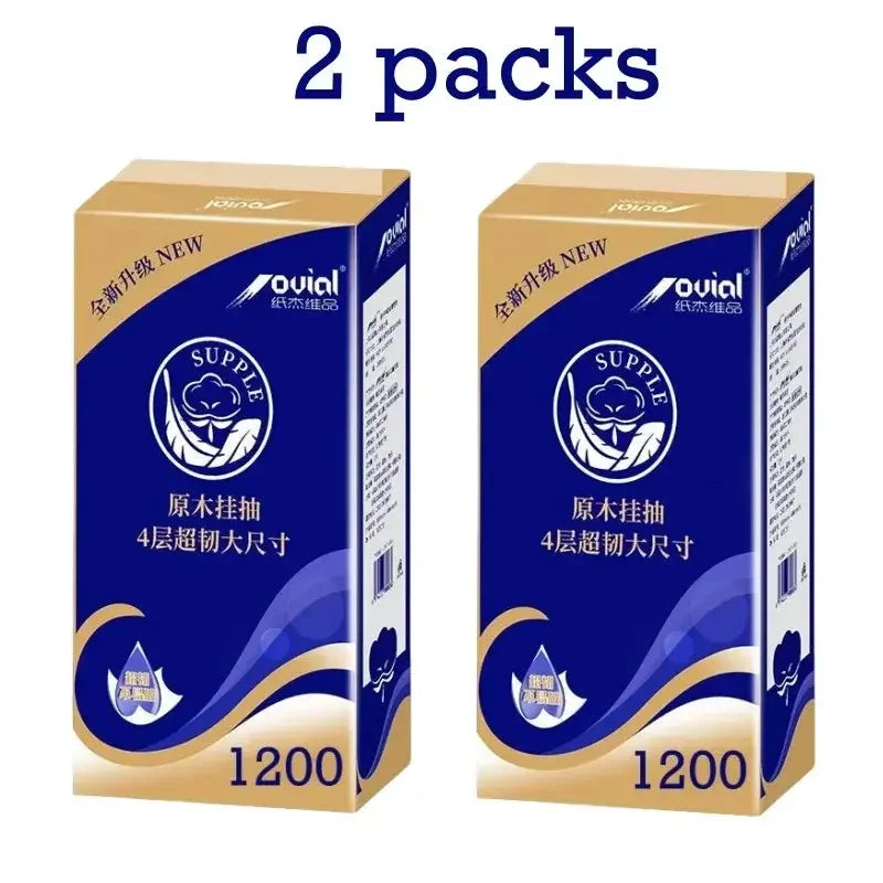 Bulk Pack Toilet Paper for Home Use Soft Embossed Tissues Bottom Extraction Hand Towels Bathroom Paper Essentials - Confia - reusablefoodstoragebags confia