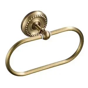 Solid Brass Bathroom Accessories Set with Robe hook, Paper Holder, Towel Bar, Soap Basket, Bathroom Fitting Sets - Confia - reusablefoodstoragebags confia