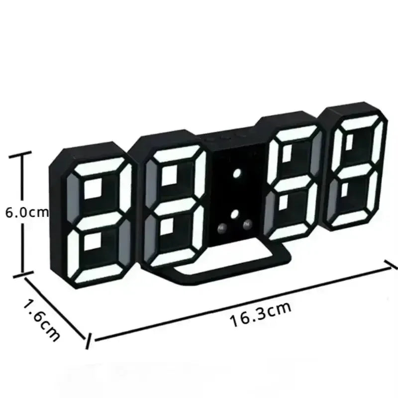 Alarm Clocks Decoration Garden Clocks Digital Clock Date/Temperature for Home Kitchen Offices Clock Decor - Confia