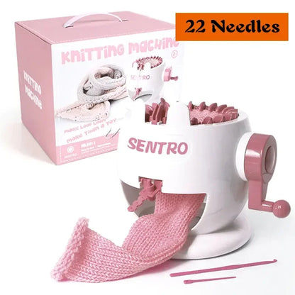 Manual Automatic Knitting Machine DIY Wool Crochet Scarf Sweater Adult Children Hats Socks Artifact Knitting Tools 22/40/48 Need - Confia