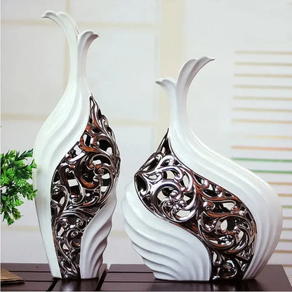 European Wedding Decor Crafts Ceramic Creative Room Decoration Handicraft Porcelain Figurines Decorations W3907 - Confia