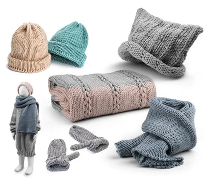 Manual Automatic Knitting Machine DIY Wool Crochet Scarf Sweater Adult Children Hats Socks Artifact Knitting Tools 22/40/48 Need - Confia