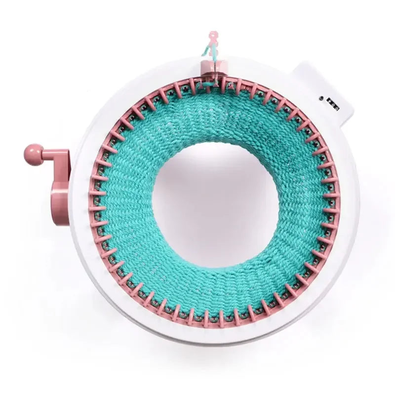 Manual Automatic Knitting Machine DIY Wool Crochet Scarf Sweater Adult Children Hats Socks Artifact Knitting Tools 22/40/48 Need - Confia