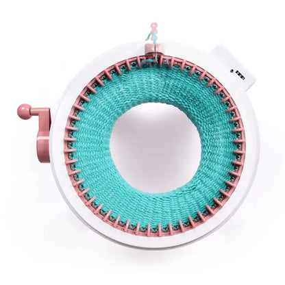 Manual Automatic Knitting Machine DIY Wool Crochet Scarf Sweater Adult Children Hats Socks Artifact Knitting Tools 22/40/48 Need - Confia