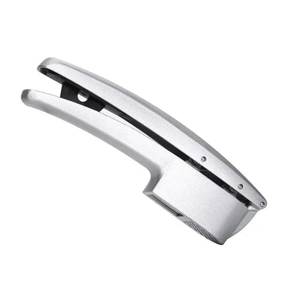 Garlic Press & Slicer 2 in 1 - Aluminium Garlic & Ginger Mincer and Slicer - with Slicing and Grinding - Kitchen Cooking Tools - Confia