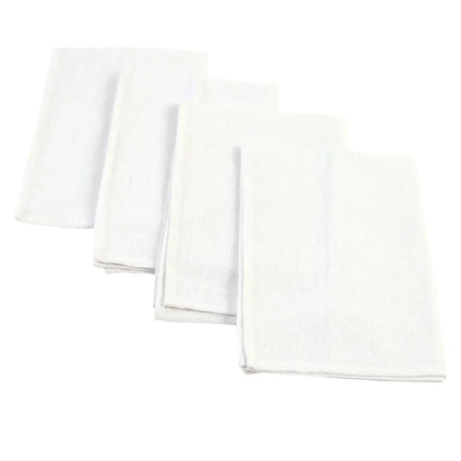 Set of 10 Pack Cocktail Napkins 40 X 40cm Cotton Blend Heavy Fabric Durable Linen Towel for Home Kitchen Wedding Decoration - Confia - reusablefoodstoragebags confia