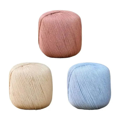 Soft Crochet Knitting Weaving Cotton Thread Wool Yarn Scarf Hand-Weaving Sweater Needle Knitting Yarn Thread Soft Comfortable - Confia