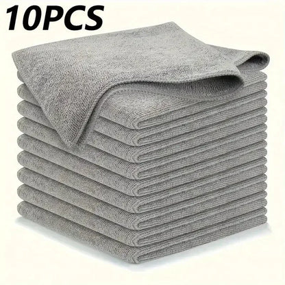Thick Lint & Streak-Free Multipurpose Cloths - Automotive Microfiber Towels for Car Washing Drying Cloth Towel and Polishing Cloth - Confia - reusablefoodstoragebags confia