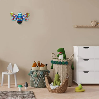 Wall Hanging Art 3D Sculpture Wall Art Sculpture Ornament for Living Room Garden Bedroom - Confia
