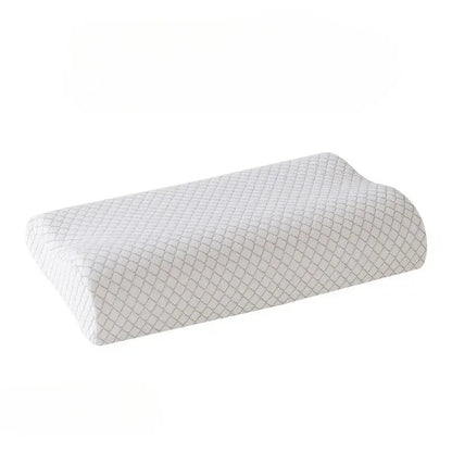 Long Pillow Memory Foam Bedding Pillow Neck Protection Slow Rebound Shaped Contour Pillow Support - Confia - reusablefoodstoragebags confia