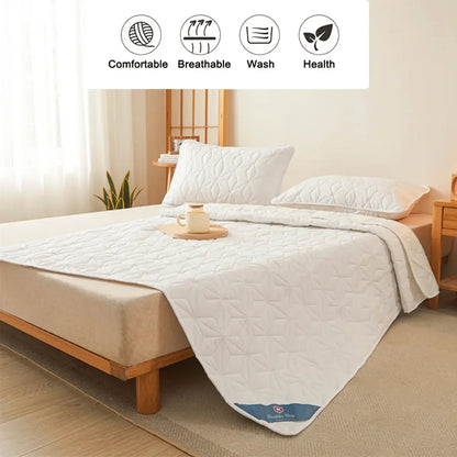 Waterproof Mattress Protector - Breathable Hypoallergenic Noiseless Ultra Soft Fitted Bed Protector - Confia - reusablefoodstoragebags confia