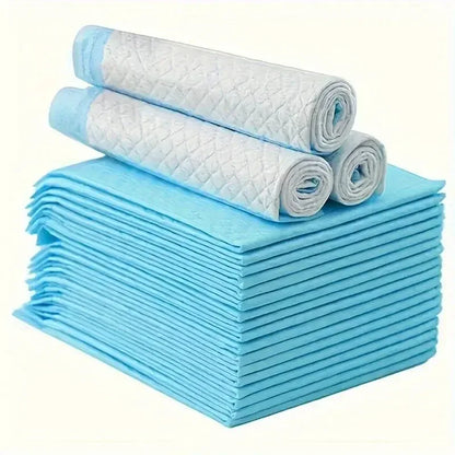 Pet Pee Pads for Outdoor Use, Carrying 20/50/40/100 Pieces of Disposable Absorbent and Deodorizing Pet Diapers for Dog Training - Confia - reusablefoodstoragebags confia