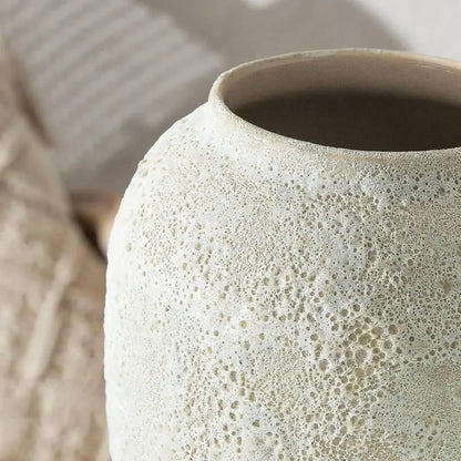 Ceramic Vase Chinese Style Quiet Wind Home Decor Decoration Flower Arrangement Pottery Pot - Confia