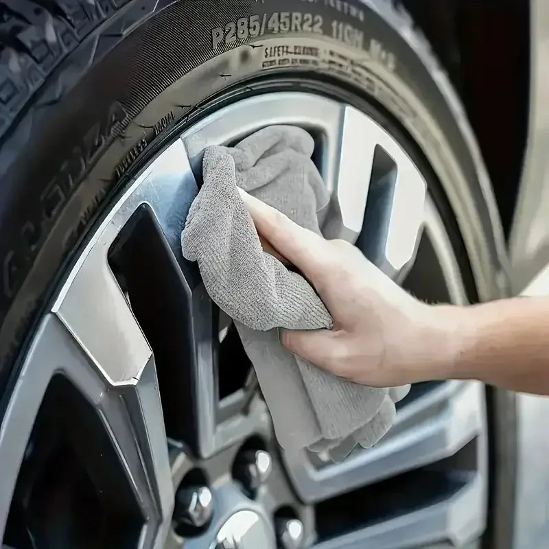 Thick Lint & Streak-Free Multipurpose Cloths - Automotive Microfiber Towels for Car Washing Drying Cloth Towel and Polishing Cloth - Confia - reusablefoodstoragebags confia