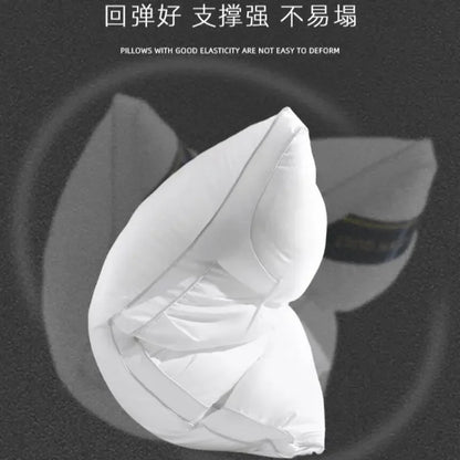 Sleeping Pillows 5-star Hotel Neck Pillow Three-dimensional Soft Solid Color Pillow Conjugated Microfiber Comfortable Pillows - Confia - reusablefoodstoragebags confia