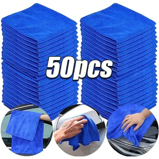 Thick Lint & Streak-Free Multipurpose Cloths - Automotive Microfiber Towels for Car Washing Drying Cloth Towel and Polishing Cloth - Confia - reusablefoodstoragebags confia