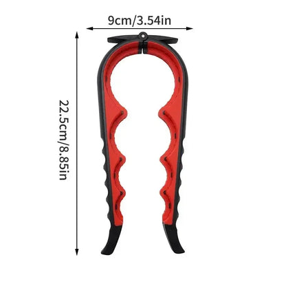 Can Opener Multi Functional Four In One Beverage Bottle Opener Cap Twister Four Position Can Opener Anti Slip Cap Twister - Confia