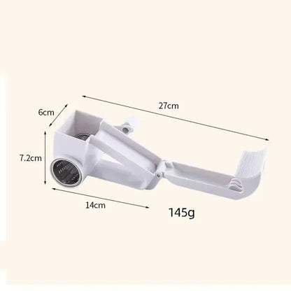 Hand-Cranked Cheese Grater Rotary Multi-functional Cheese Grater Creative Kitchen Cheese Shredder for Kitchen - Confia