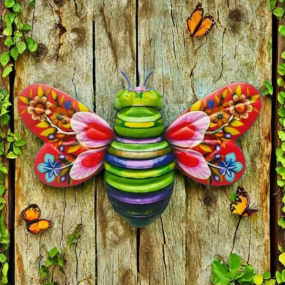 Wall Hanging Art 3D Sculpture Wall Art Sculpture Ornament for Living Room Garden Bedroom - Confia