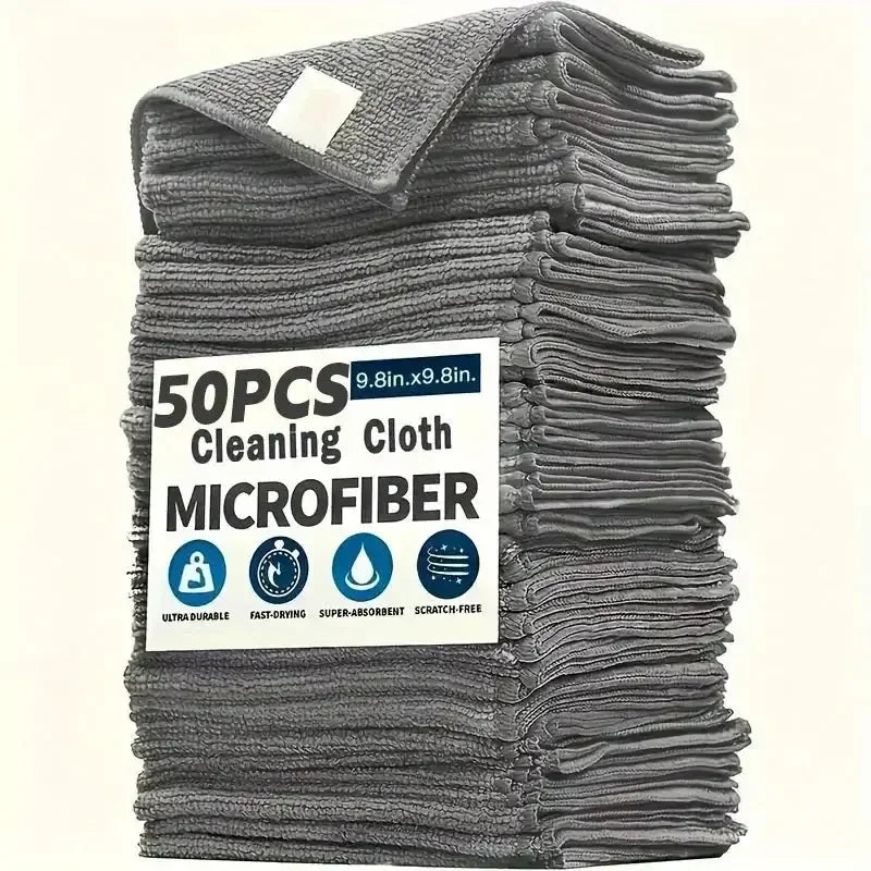 Thick Lint & Streak-Free Multipurpose Cloths - Automotive Microfiber Towels for Car Washing Drying Cloth Towel and Polishing Cloth - Confia - reusablefoodstoragebags confia