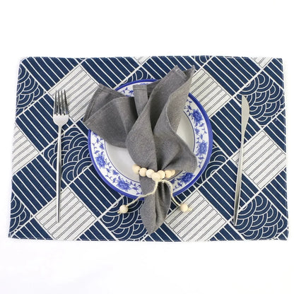 Set of 10 Pack Cocktail Napkins 40 X 40cm Cotton Blend Heavy Fabric Durable Linen Towel for Home Kitchen Wedding Decoration - Confia - reusablefoodstoragebags confia