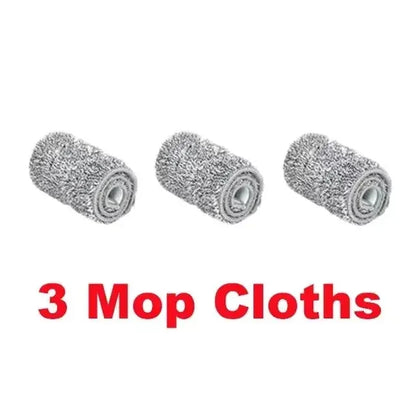 360 flexible Mop Heavy Quality Floor Mop with Bucket, Flexible Kitchen tap Flat Squeeze Cleaning Supplies 360 Flexible Mop Head/2 Reusable Pads Clean Home Floor Cleaners - Confia - reusablefoodstoragebags confia