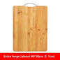 Chopping Board Bamboo Cutting Board Butcher Block for Kitchen Vegetables, Fruits, Cheese and Charcuterie - Confia