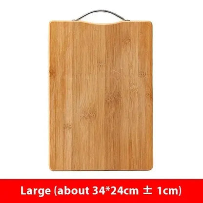 Chopping Board Bamboo Cutting Board Butcher Block for Kitchen Vegetables, Fruits, Cheese and Charcuterie - Confia