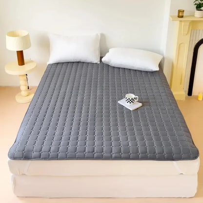 Waterproof Quilted Mattress Protector Cover Ultra Soft Breathable & Hypoallergenic Fitted Bed Protector for Single or Double Bed - Confia - reusablefoodstoragebags confia