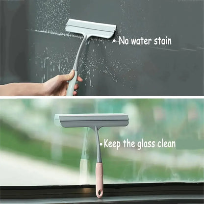 All Purpose Squeegee for Glass Shower Doors, Car Window, Home Mirrors, Bathroom Shower Cleaner Wiper - Confia - reusablefoodstoragebags confia
