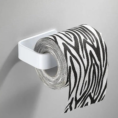 Kitchen Paper Towel Holder Adhesive Tissue Hanger Toilet Roll Paper Dispenser Multifunctional Paper Napkin Holder - Confia - reusablefoodstoragebags confia